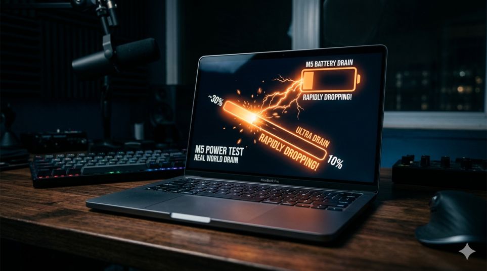 MacBook Pro M5 battery life
