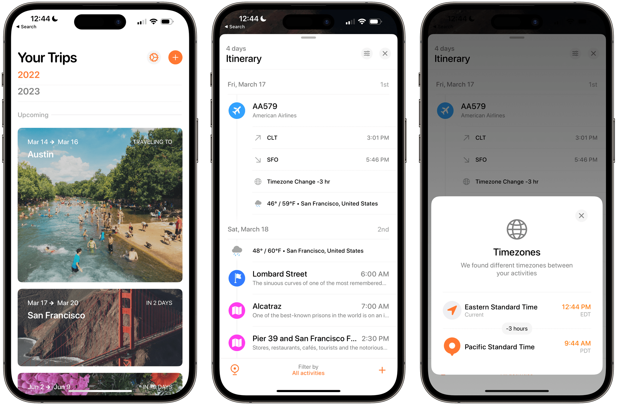 Tripsy 2.15 Adds Weather Forecasts
